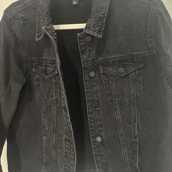 Buffalo David Bitton Dark Gray Denim Jacket - Picture 5 of 6